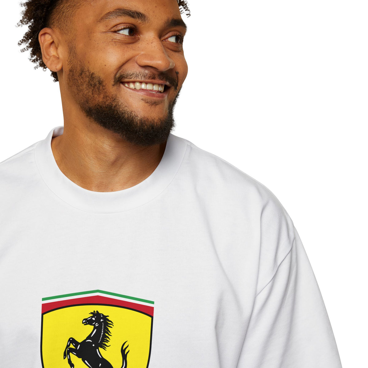 Ferrari Shield // Oversized Tee