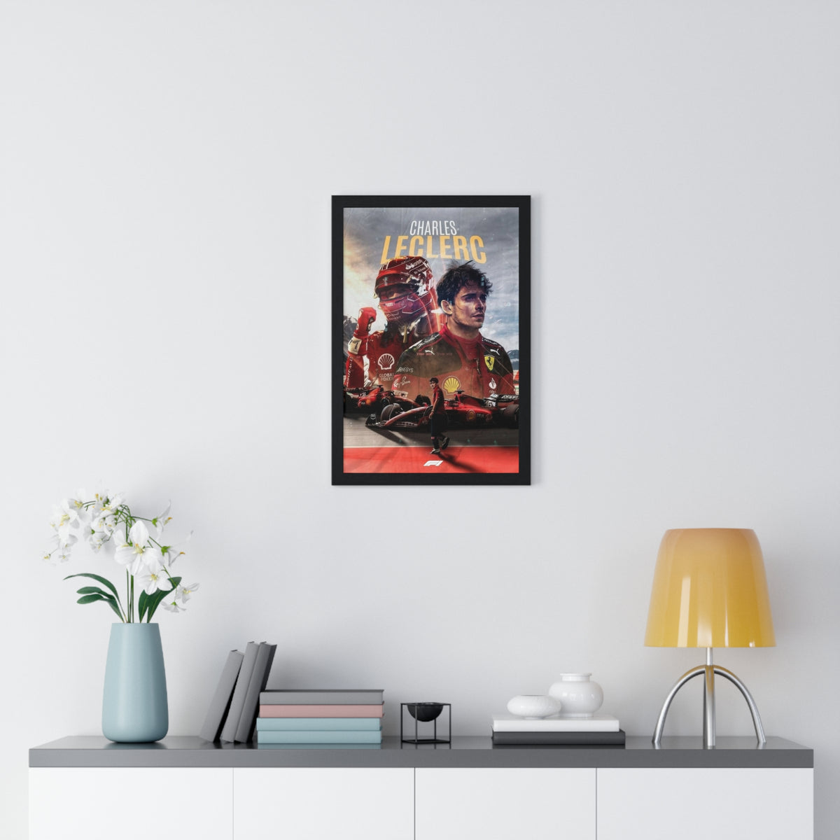 Poster Boy - Charles Leclerc Framed Art Poster