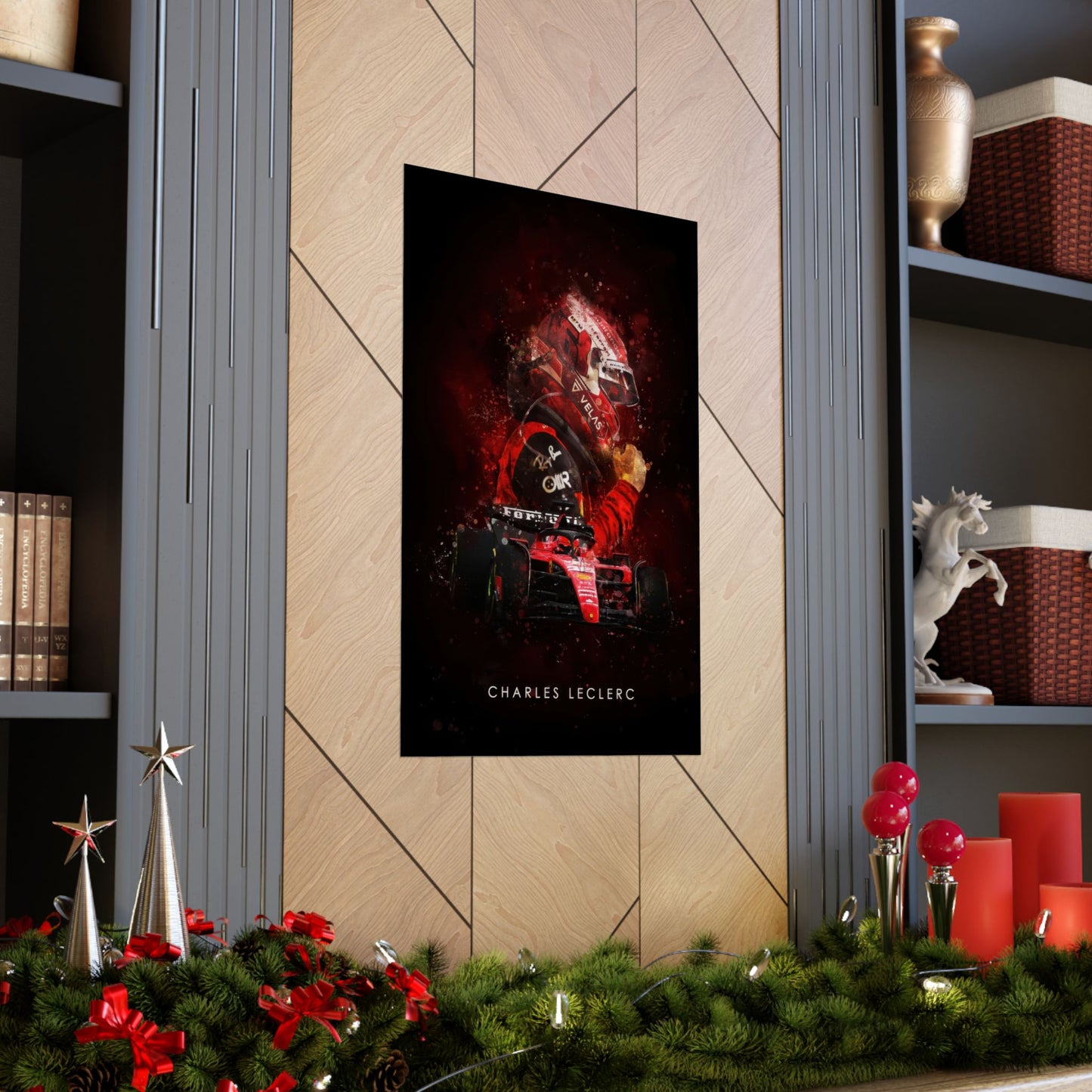 Charles Leclerc - Metal Poster