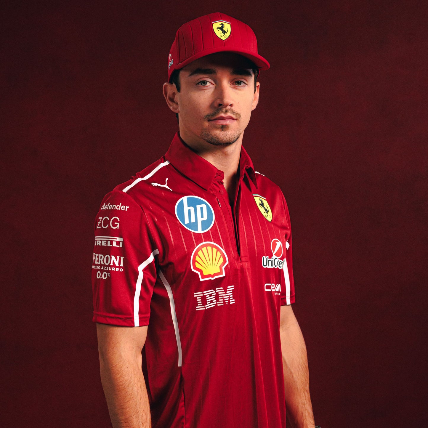Scuderia Ferrari 2025 Drivers Polo