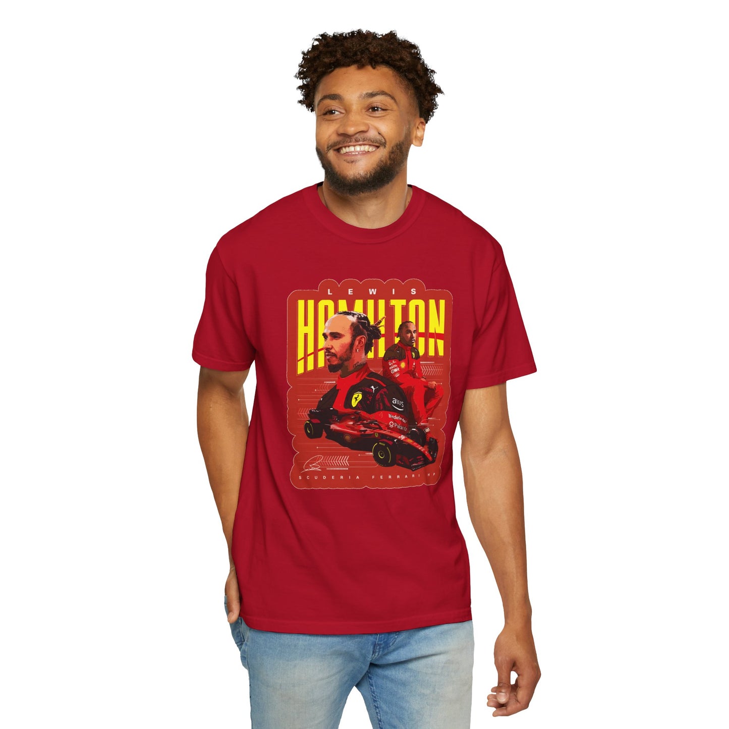 Lewis Hamilton Ferrari T-shirt