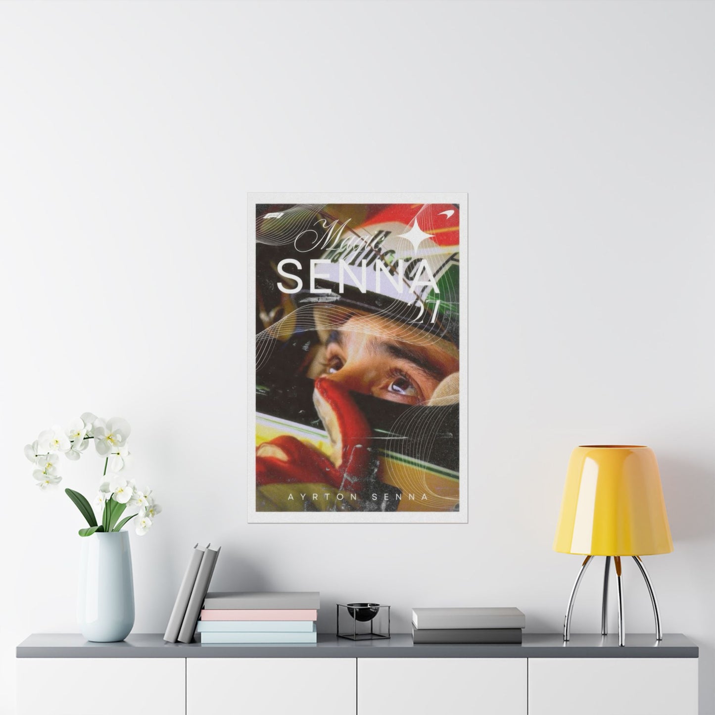 Magic Senna - Metal Poster