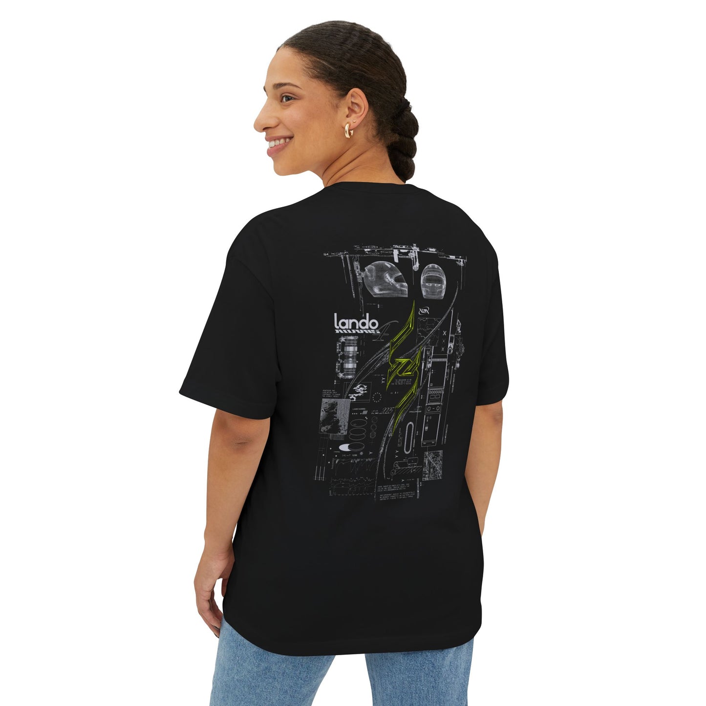 Lando Norris .EXE // Unisex Oversize Tshirt