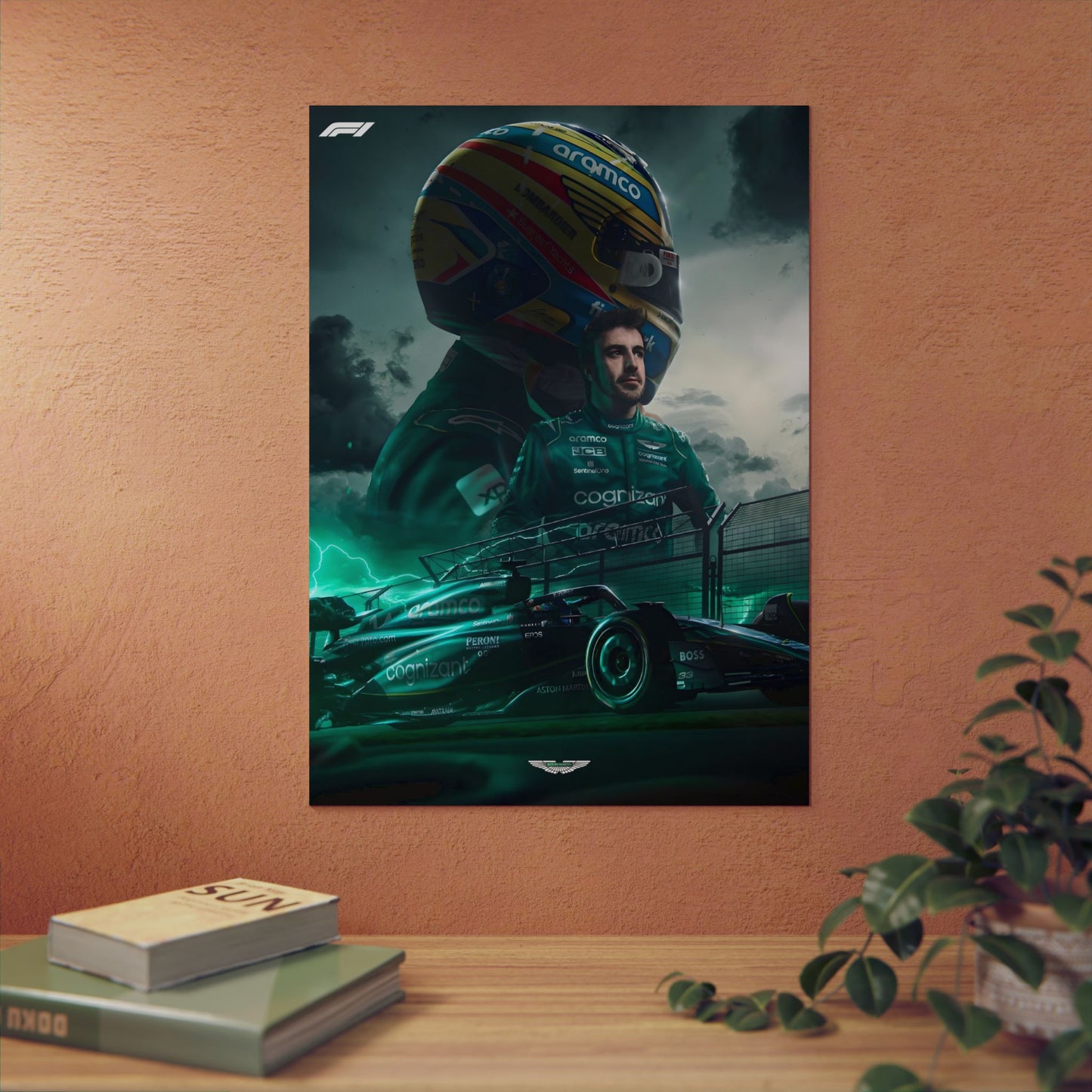 Young Alonso - Metal Poster