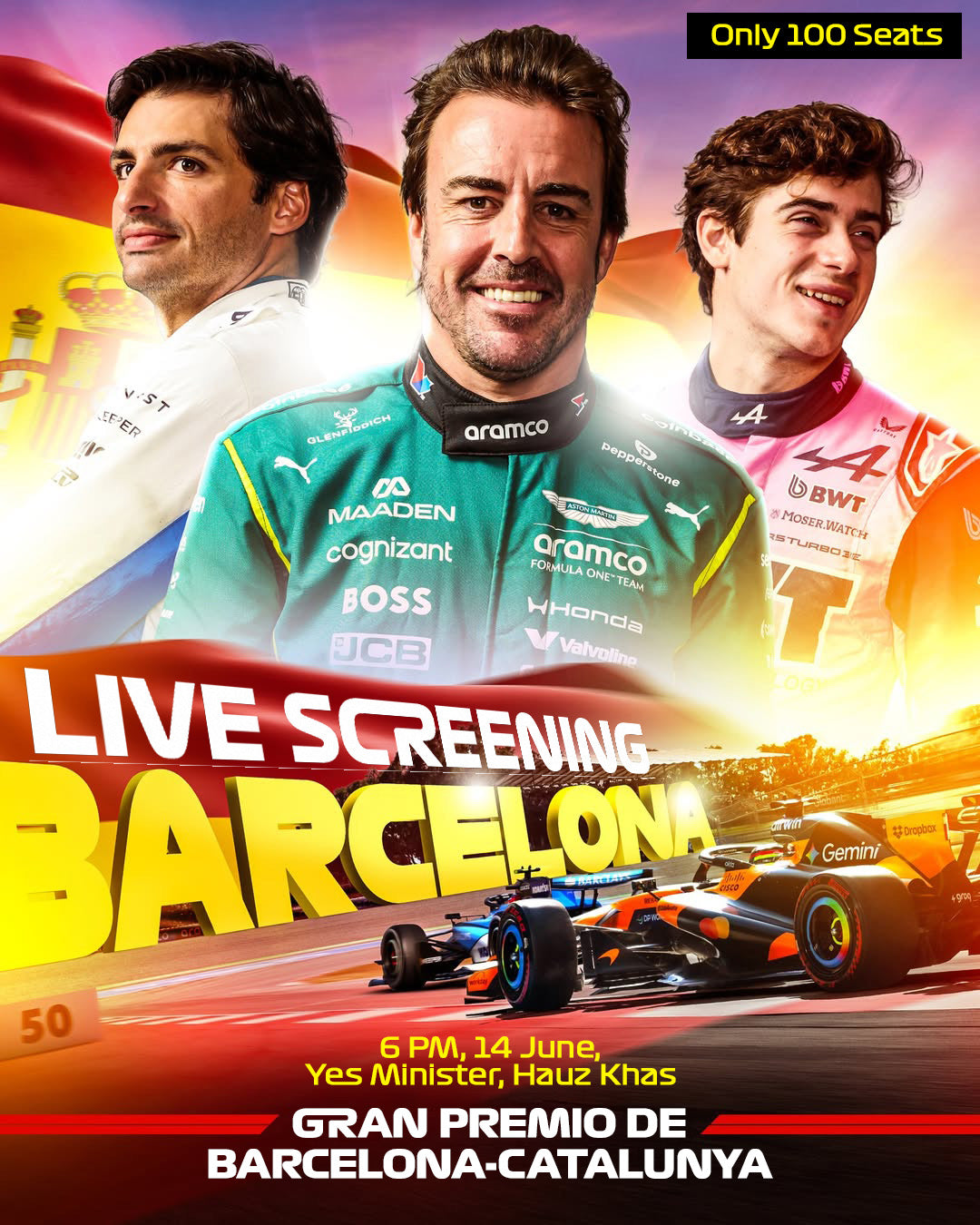 Live Screening - Gran Premio De Barcelona-Catalunya