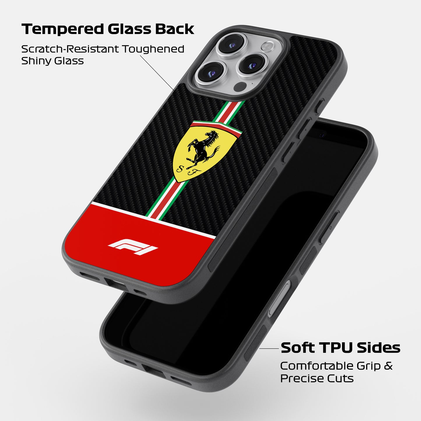 Carbon Ferrari - Phone Case