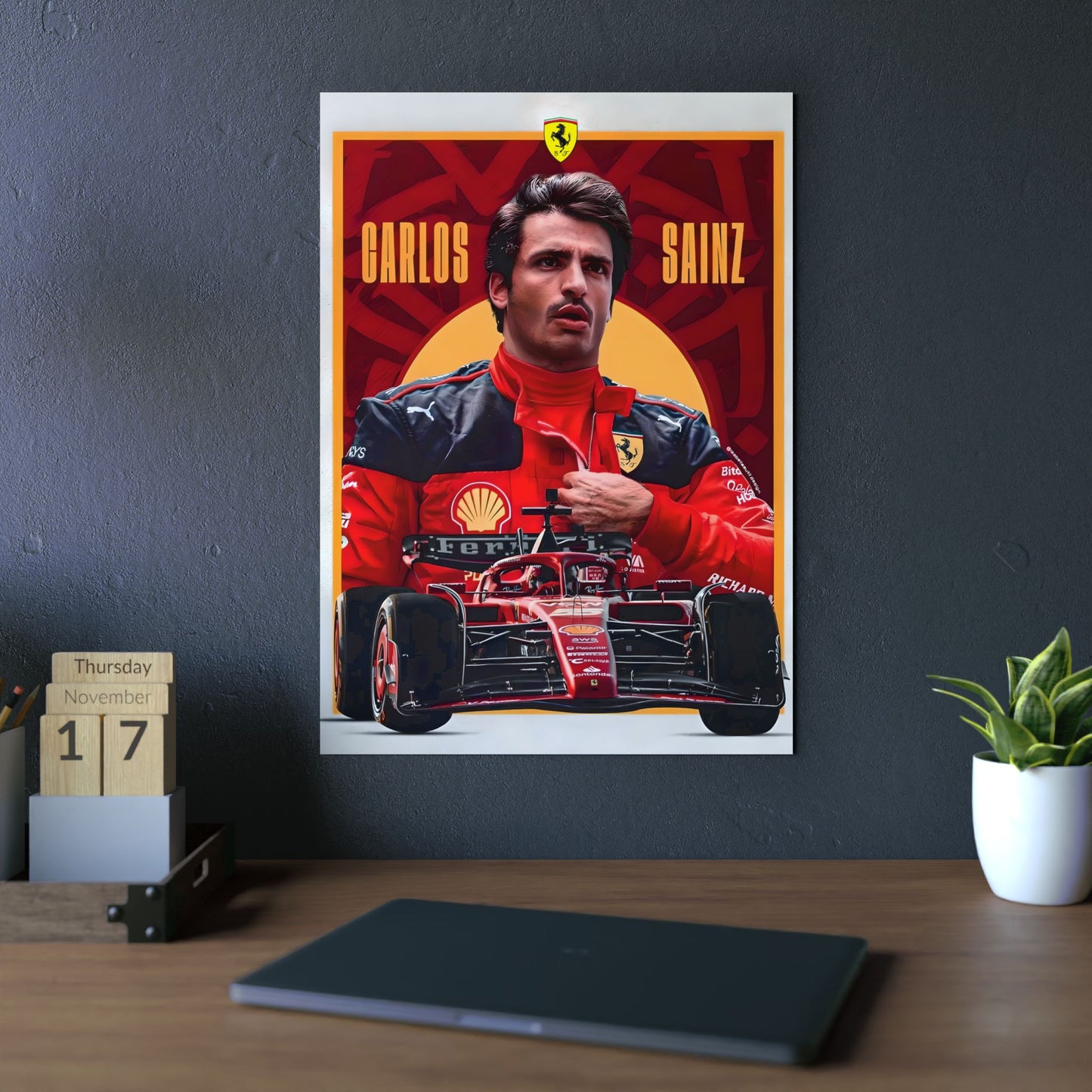 Chilies are Hot! - Metal Poster