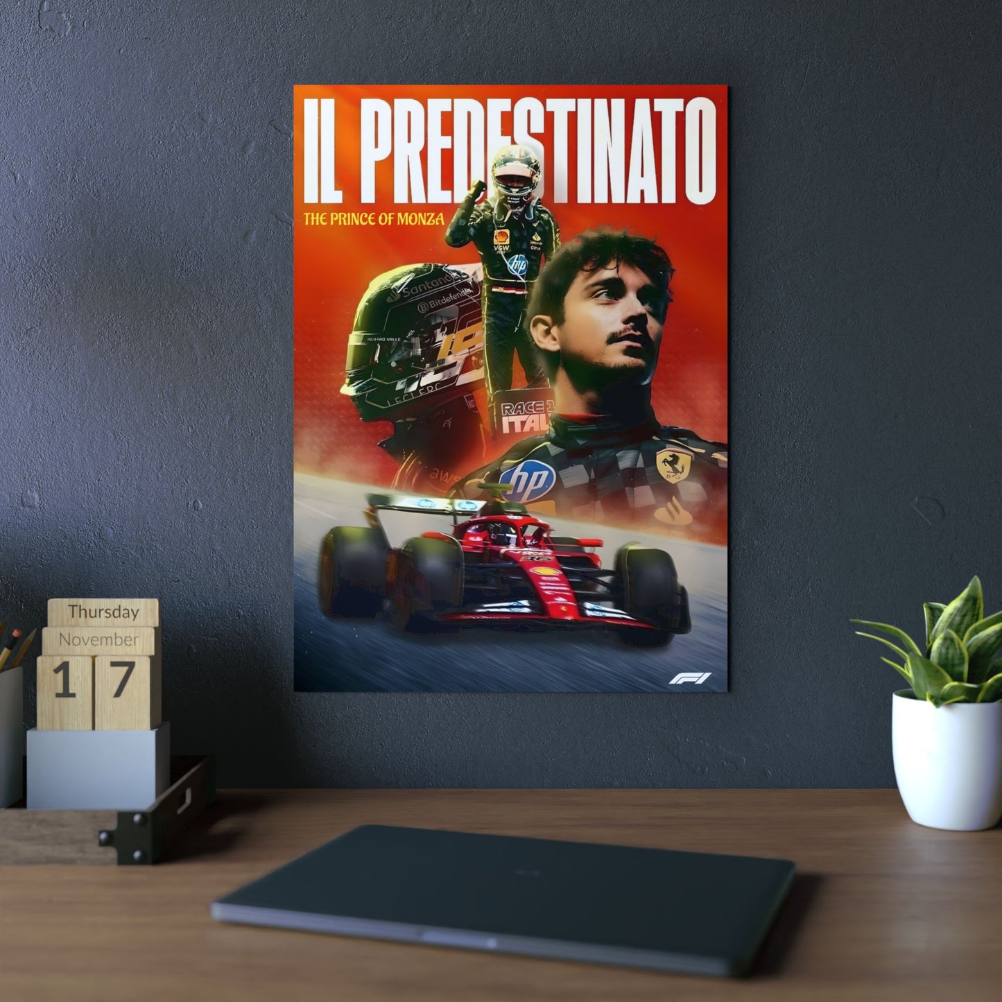 Prince of Monza - Metal Poster