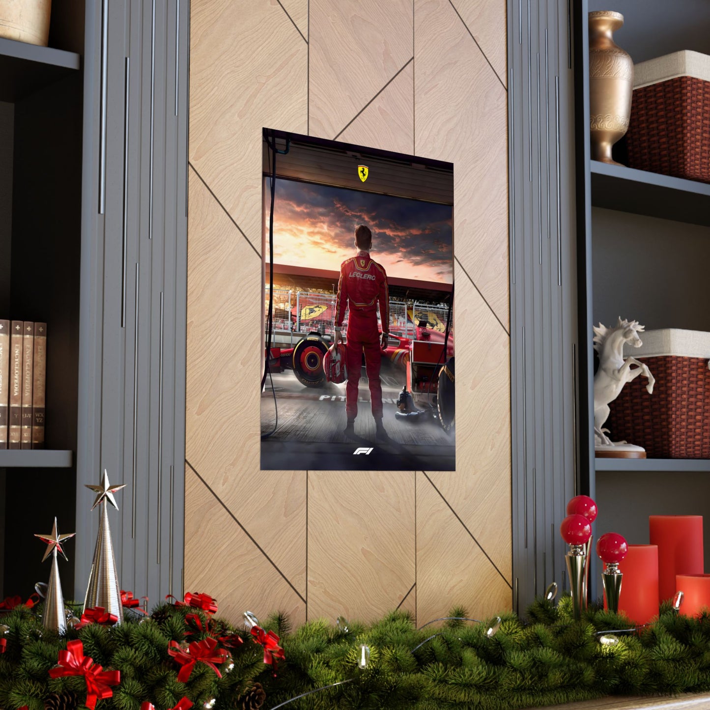 Charles' Back - Vinyl Poster