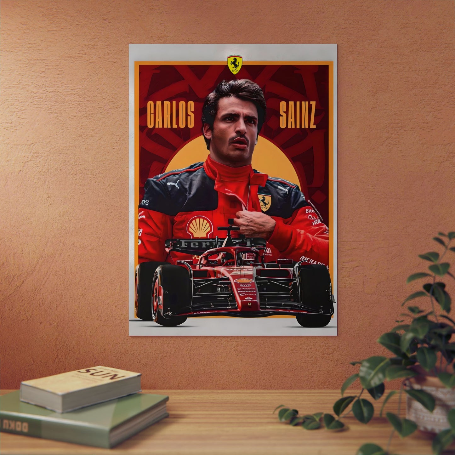 Chilies are Hot! - Metal Poster