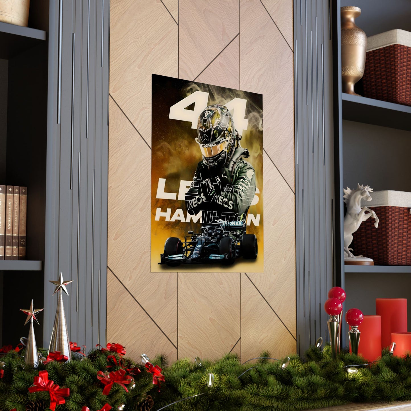 Lewis in Wakanda - Vinyl Poster