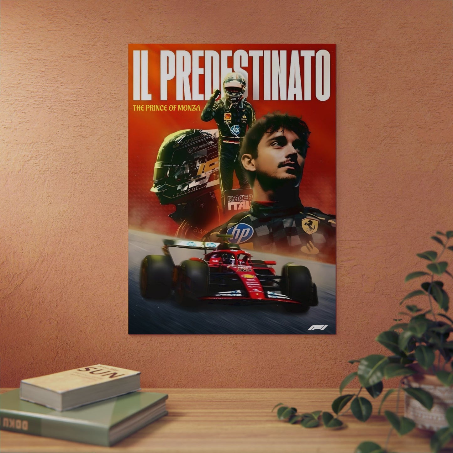 Prince of Monza - Metal Poster