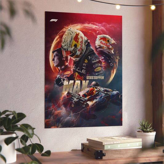 Intergalactic Max - Metal Poster