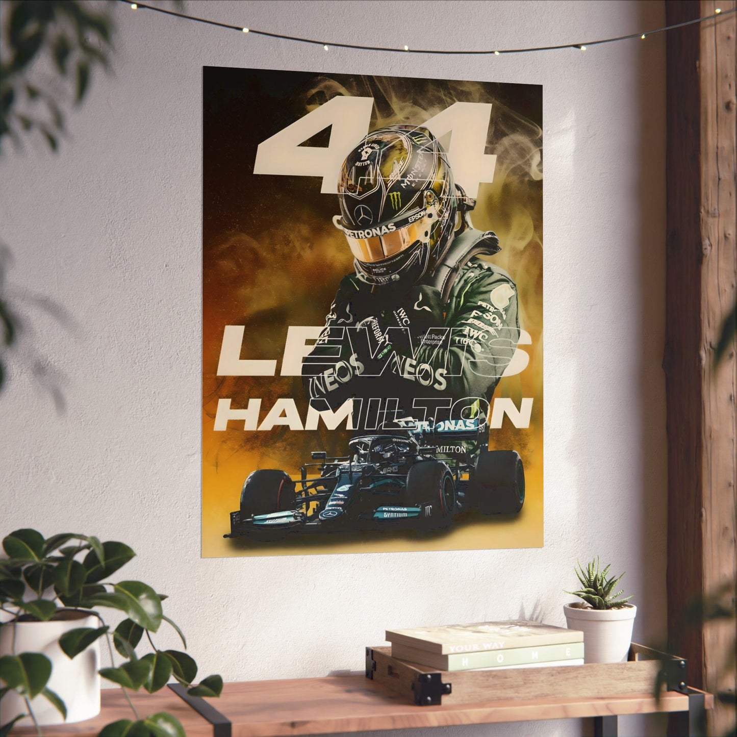 Lewis in Wakanda - Vinyl Poster
