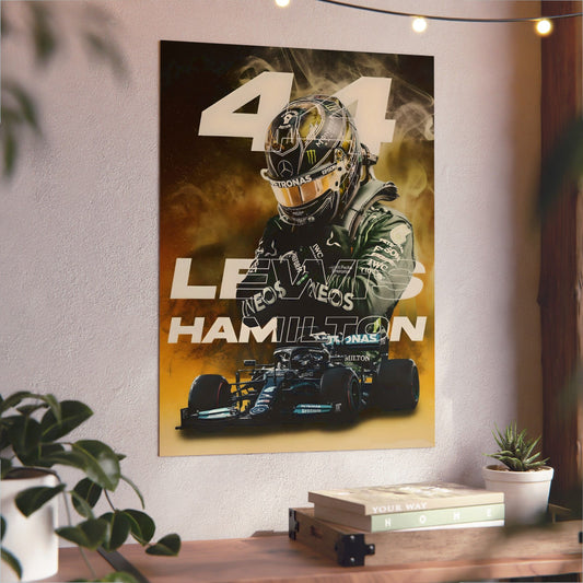 Lewis in Wakanda - Metal Poster