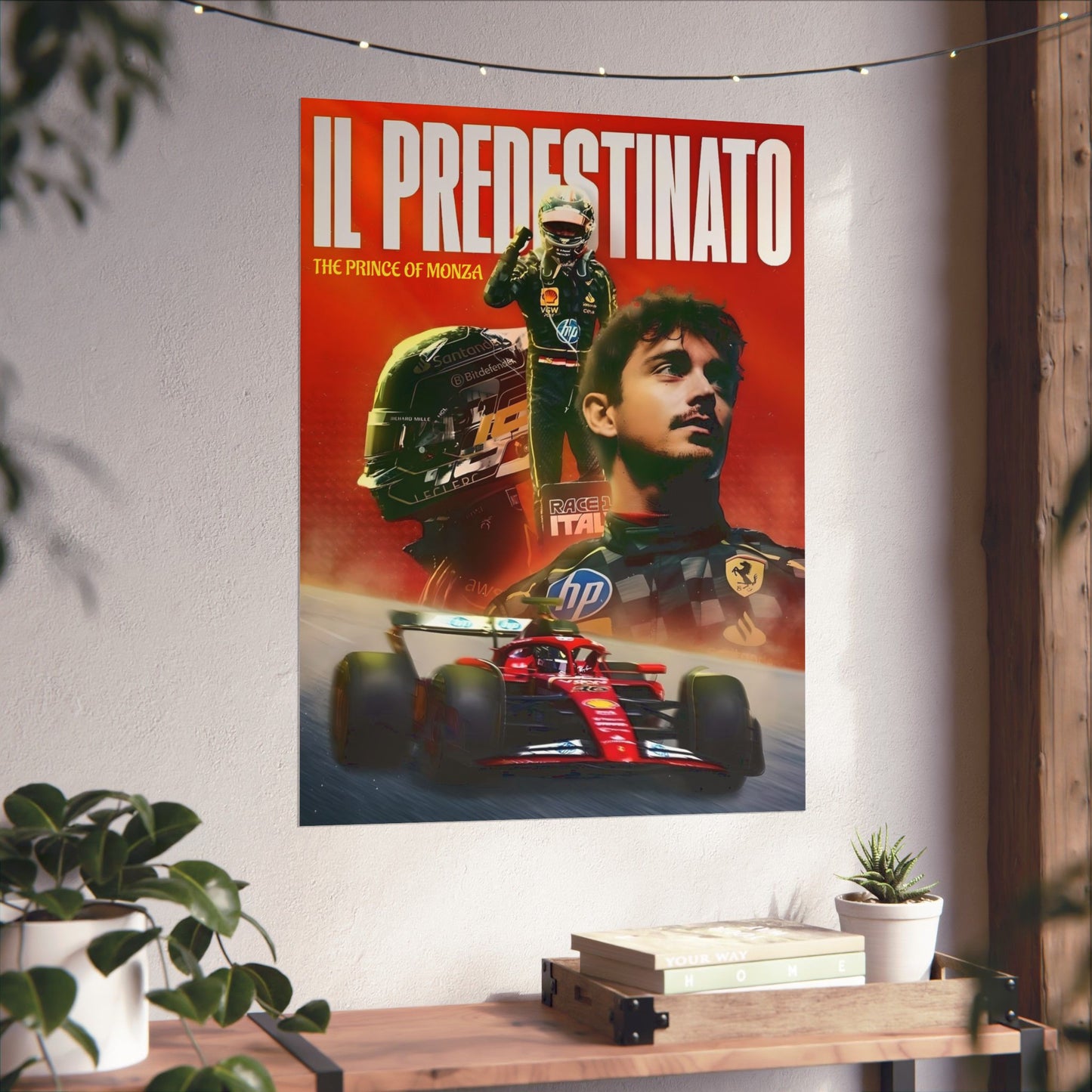Prince of Monza - Metal Poster