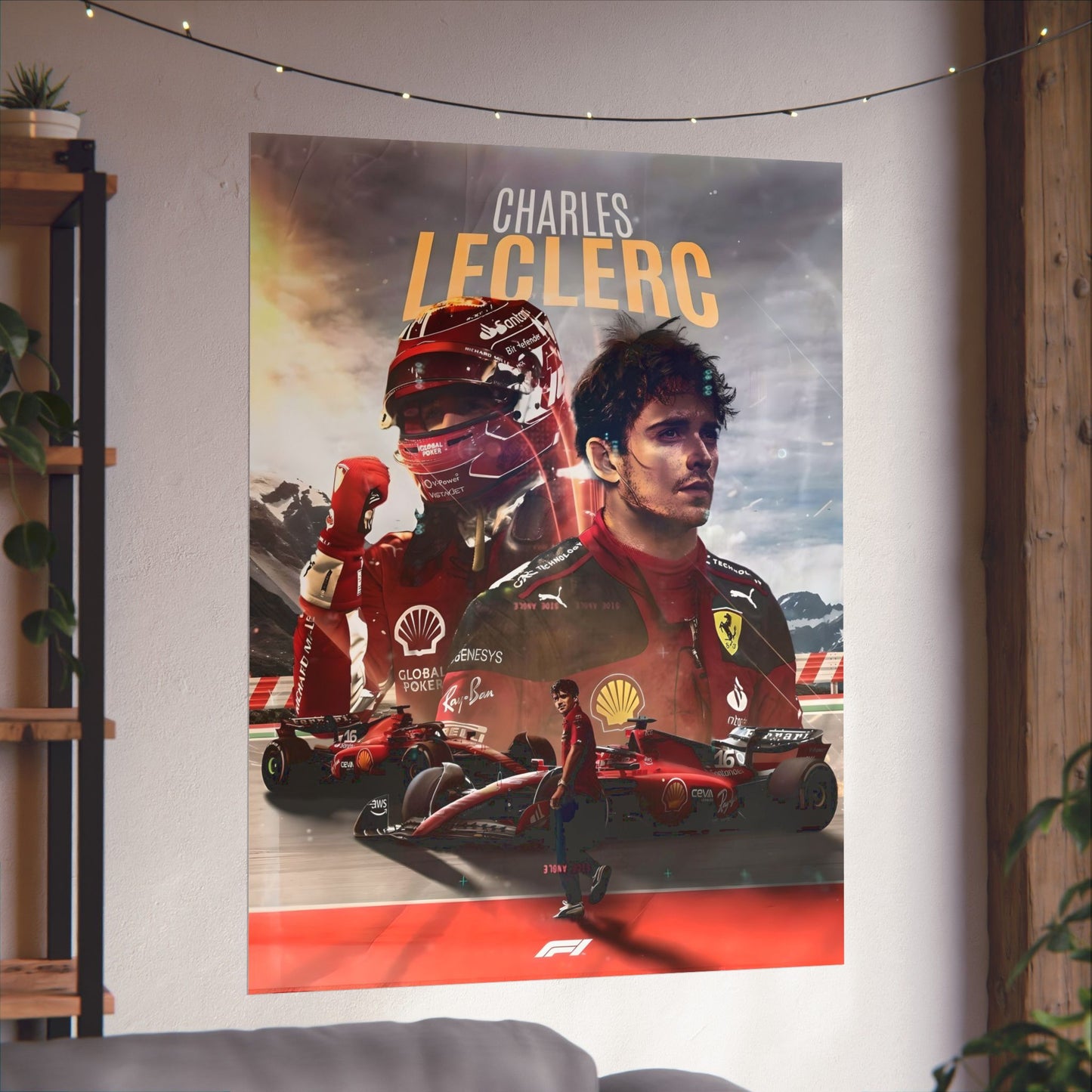Leclerc - Vinyl Poster
