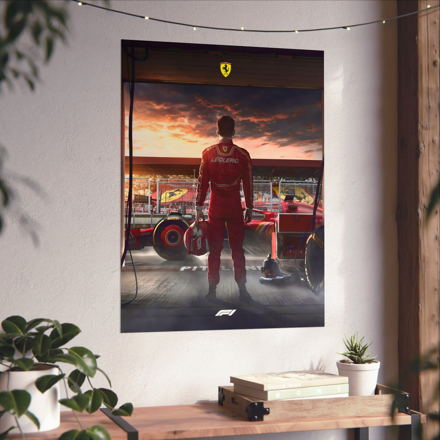 Charles' Back - Vinyl Poster