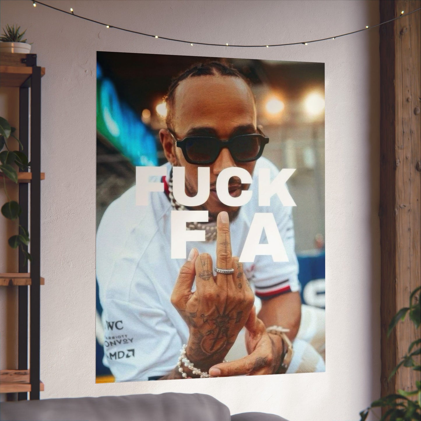 FCUK FIA - Vinyl Poster