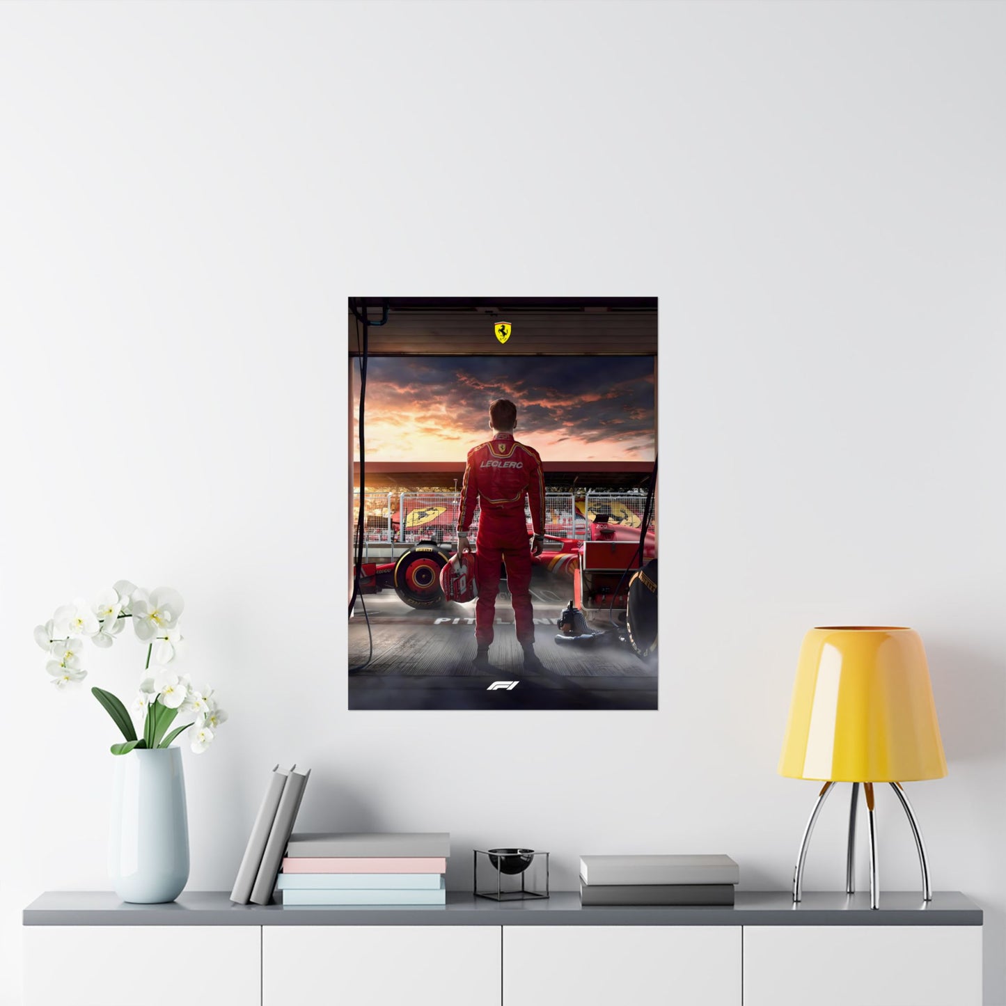 Charles' Back - Vinyl Poster
