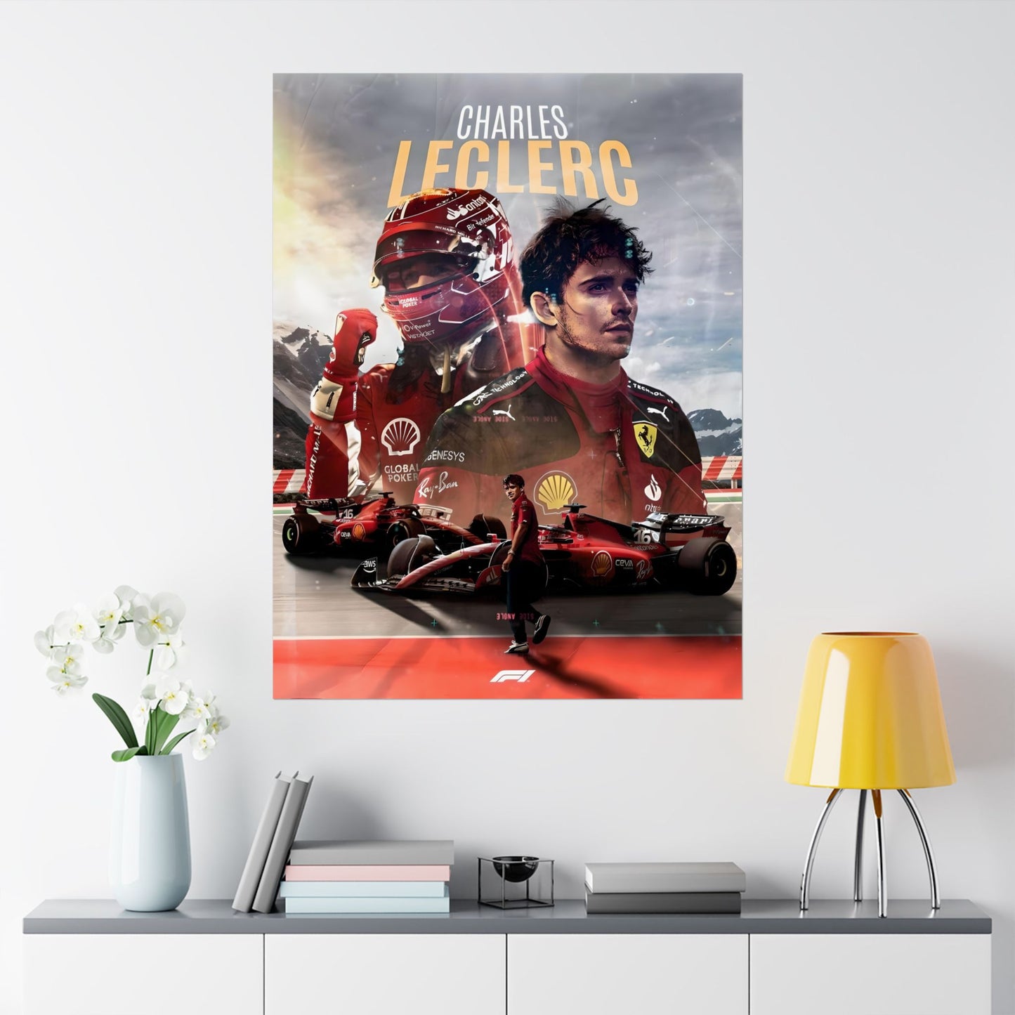 Leclerc - Vinyl Poster