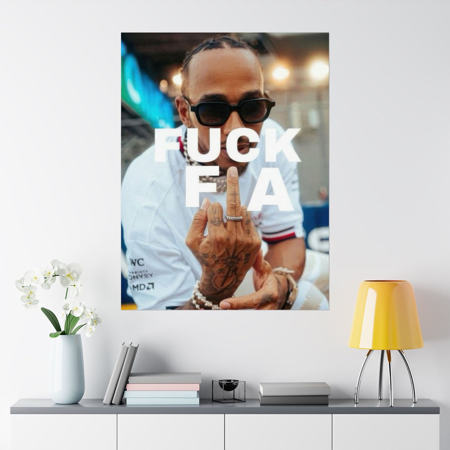 FCUK FIA - Vinyl Poster