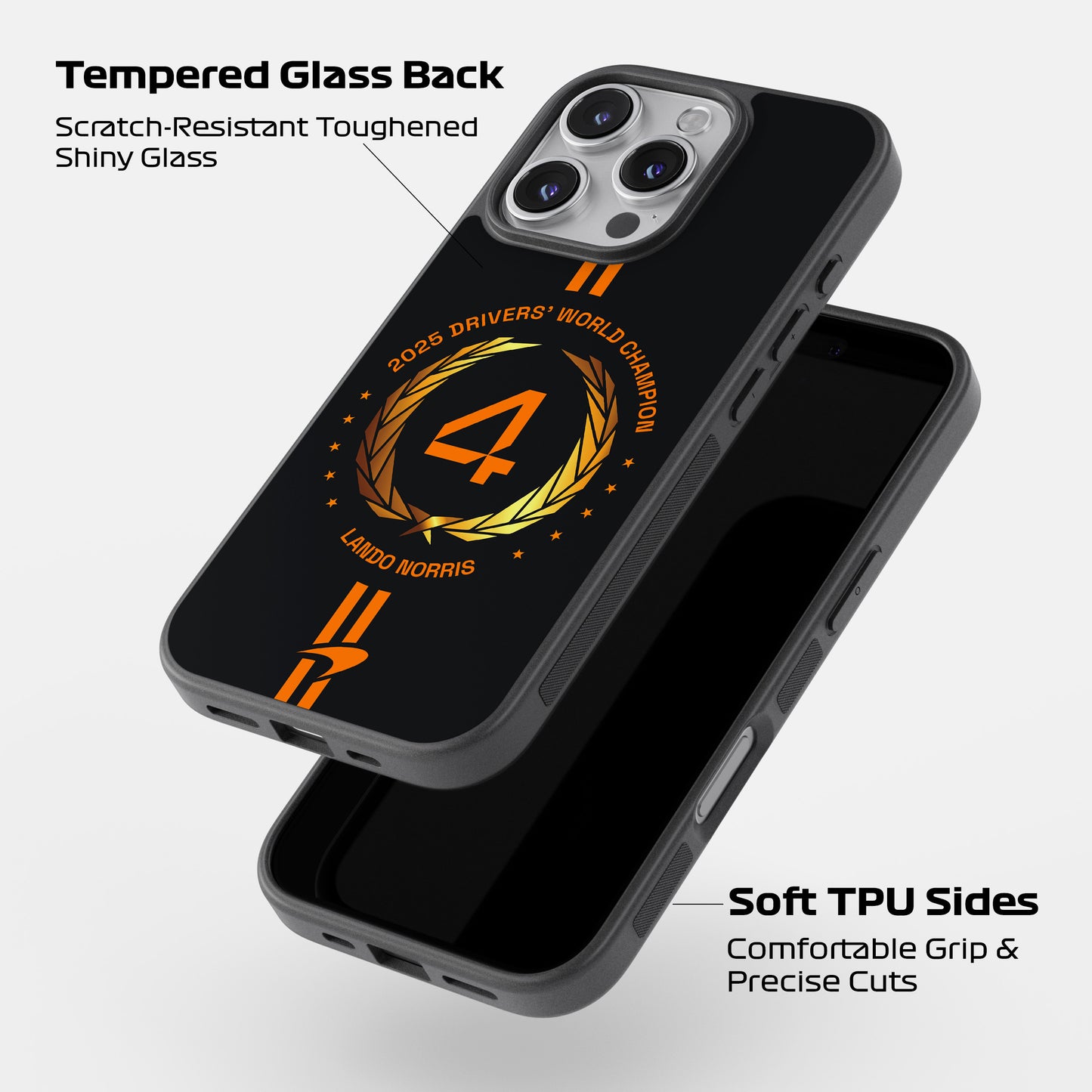 Lando Norris WDC 2025 // Phone Case