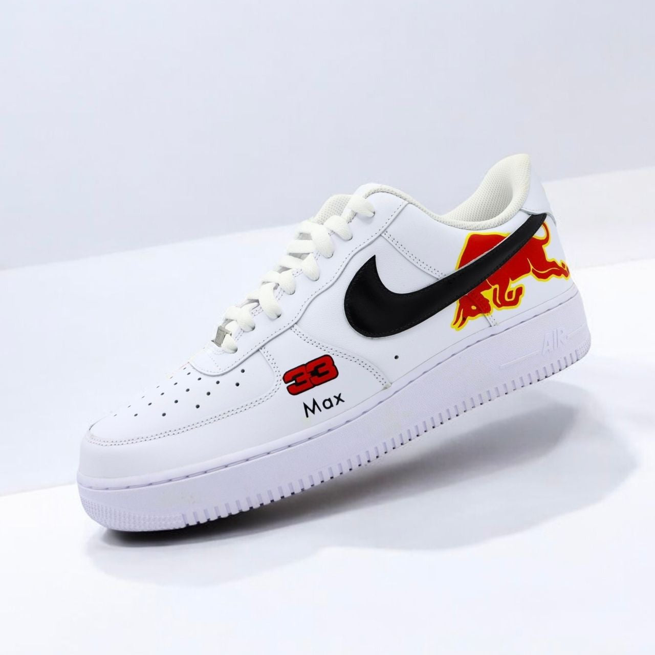 Max Verstappen x RedBull // Nike Air Force 1