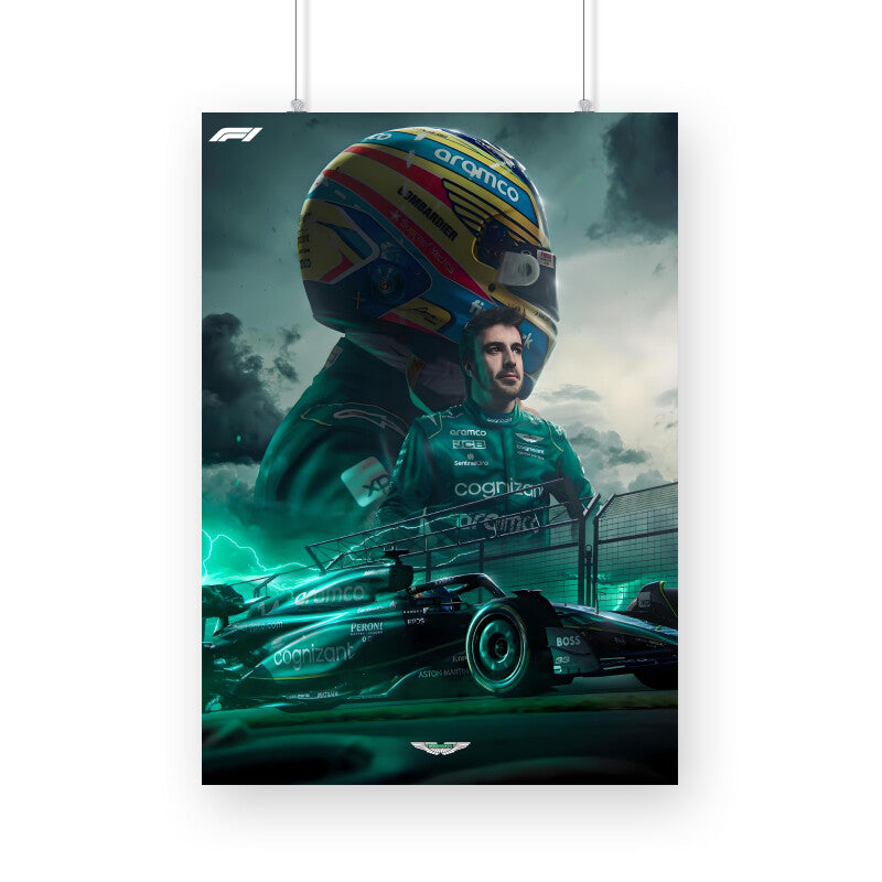 Young Alonso - Vinyl Poster