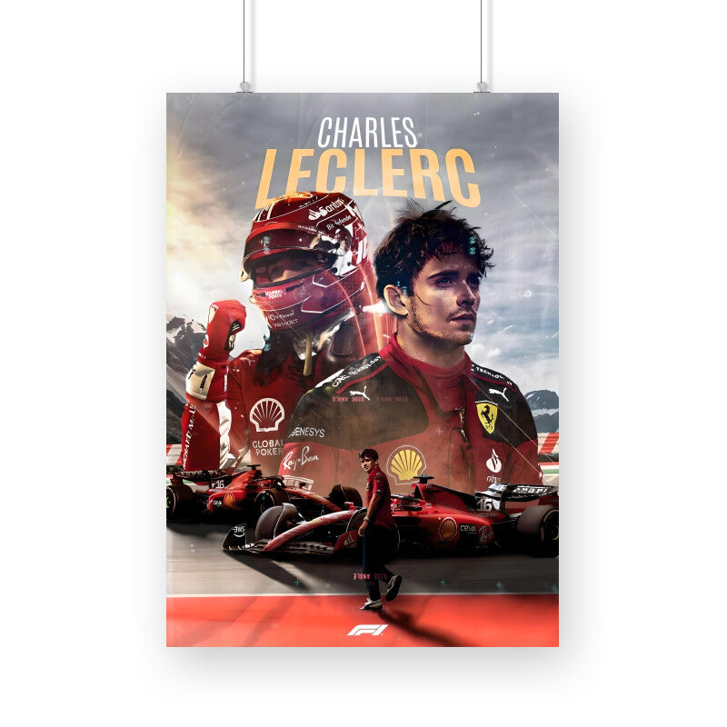 Leclerc - Vinyl Poster