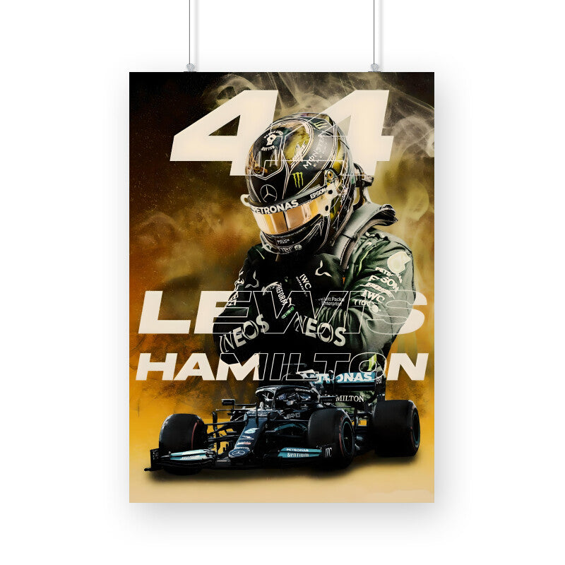 Lewis in Wakanda - Vinyl Poster