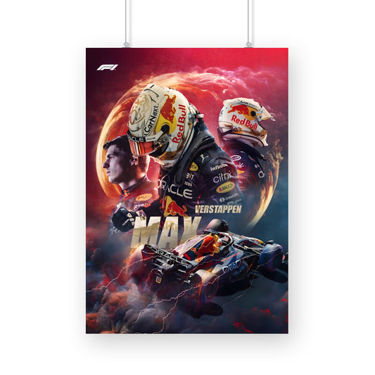 Intergalactic Max - Vinyl Poster