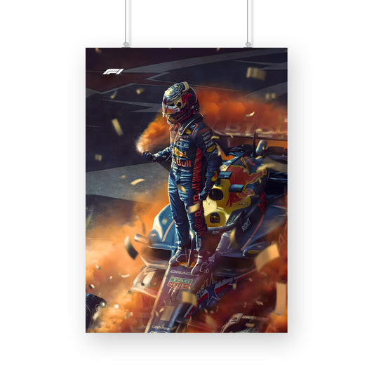 Smoke the Orange! - Vinyl Poster