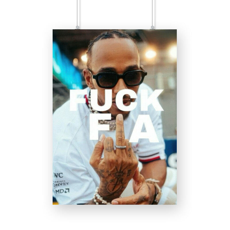 FCUK FIA - Vinyl Poster