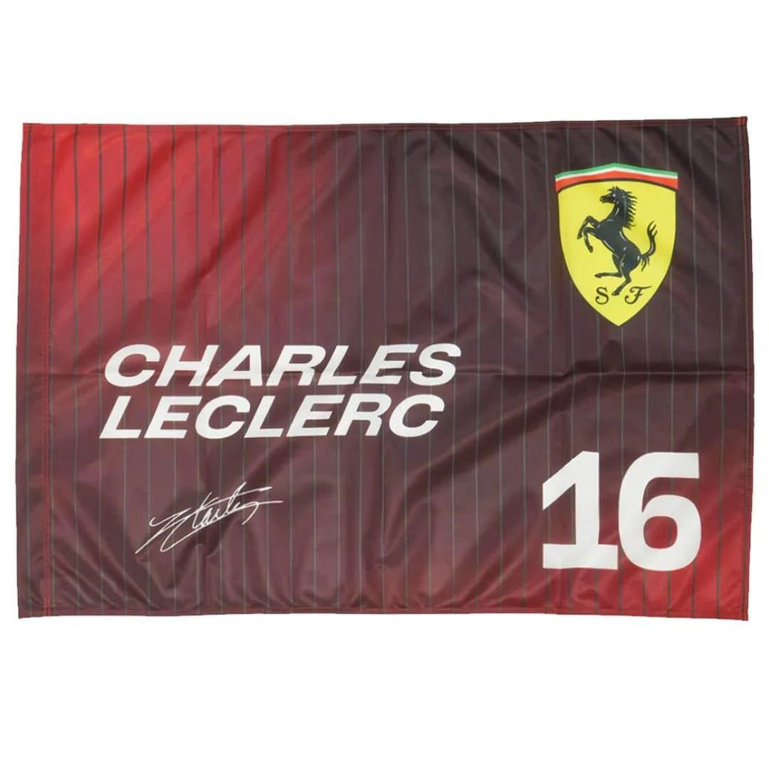 Scuderia Ferrari Charles Leclerc Flag