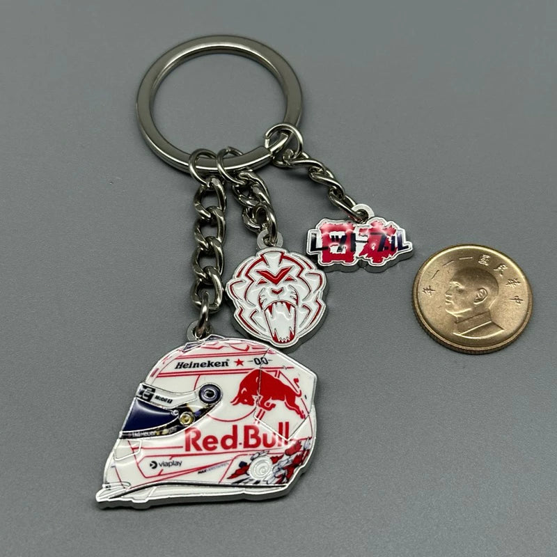 Max Verstappen 2025 Helmet Keychain