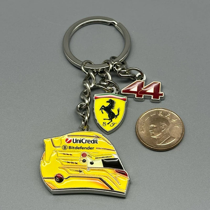 Lewis Hamilton 2025 Helmet Keychain