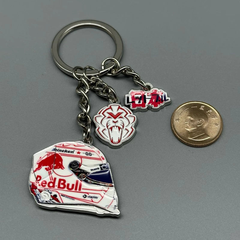 Max Verstappen 2025 Helmet Keychain