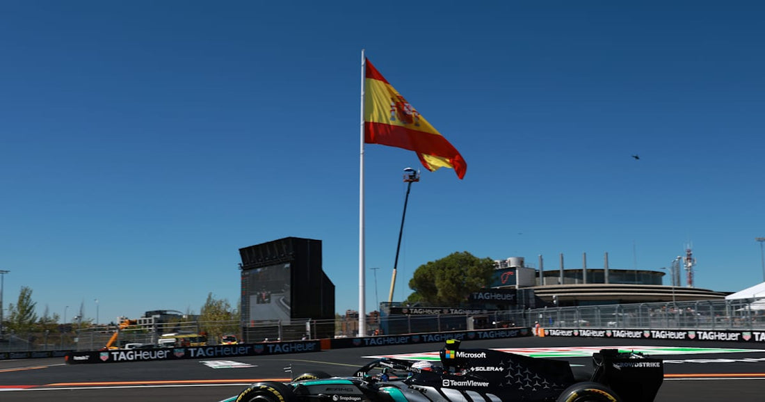 Antonelli Flies in FP2 at Madrid's Madring as Ferrari Shadows Close Behind