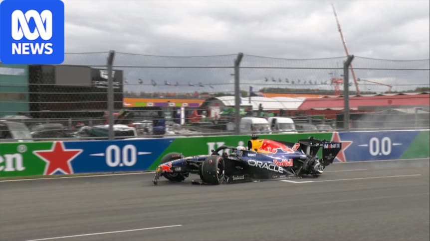 Verstappen Crashes in Opening Lap Drama as Antonelli Leads Dutch GP Restart