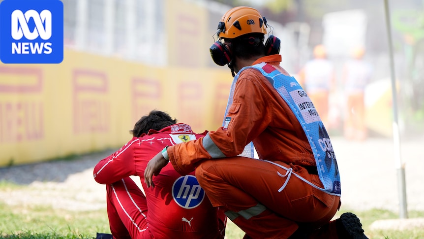 Piastri Battles Back at Monza as Russell Leads and Leclerc's Race Ends in Crash