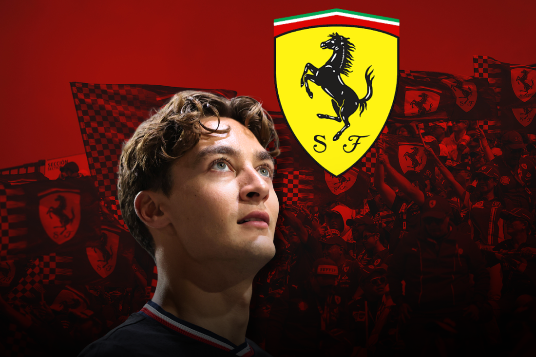 George Russell's Mercedes Future Could Hinge on a Ferrari Move Nobody's Talking About