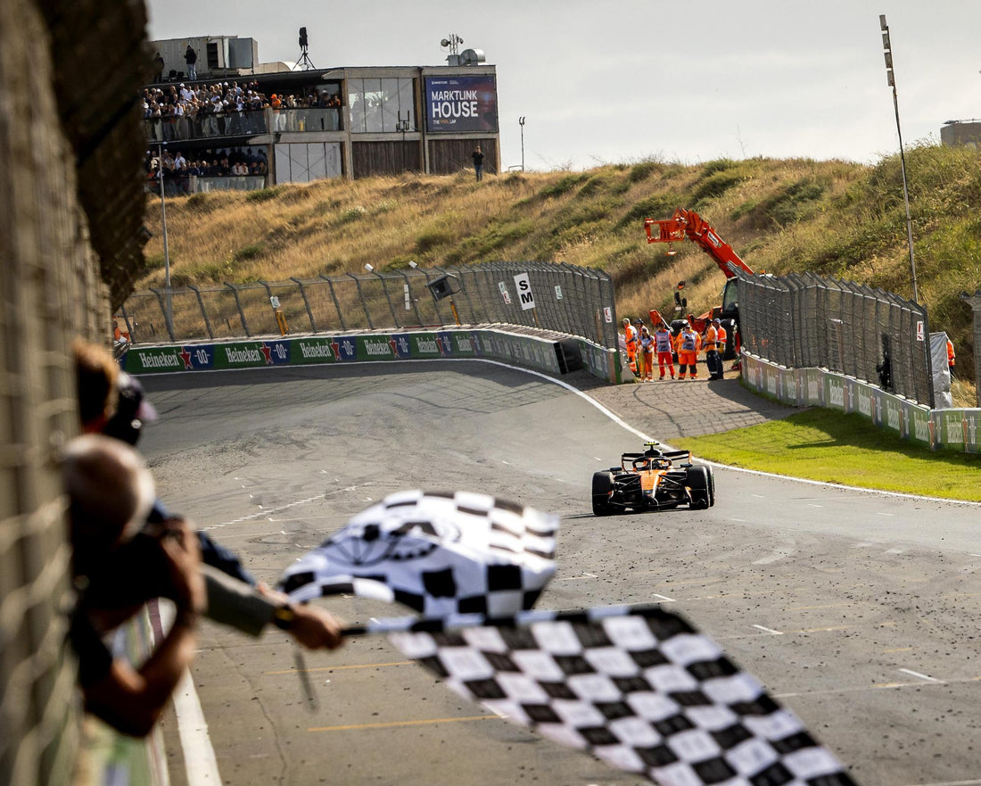 Norris Battles Back to Win Final Dutch GP as Verstappen Crashes Out at Home