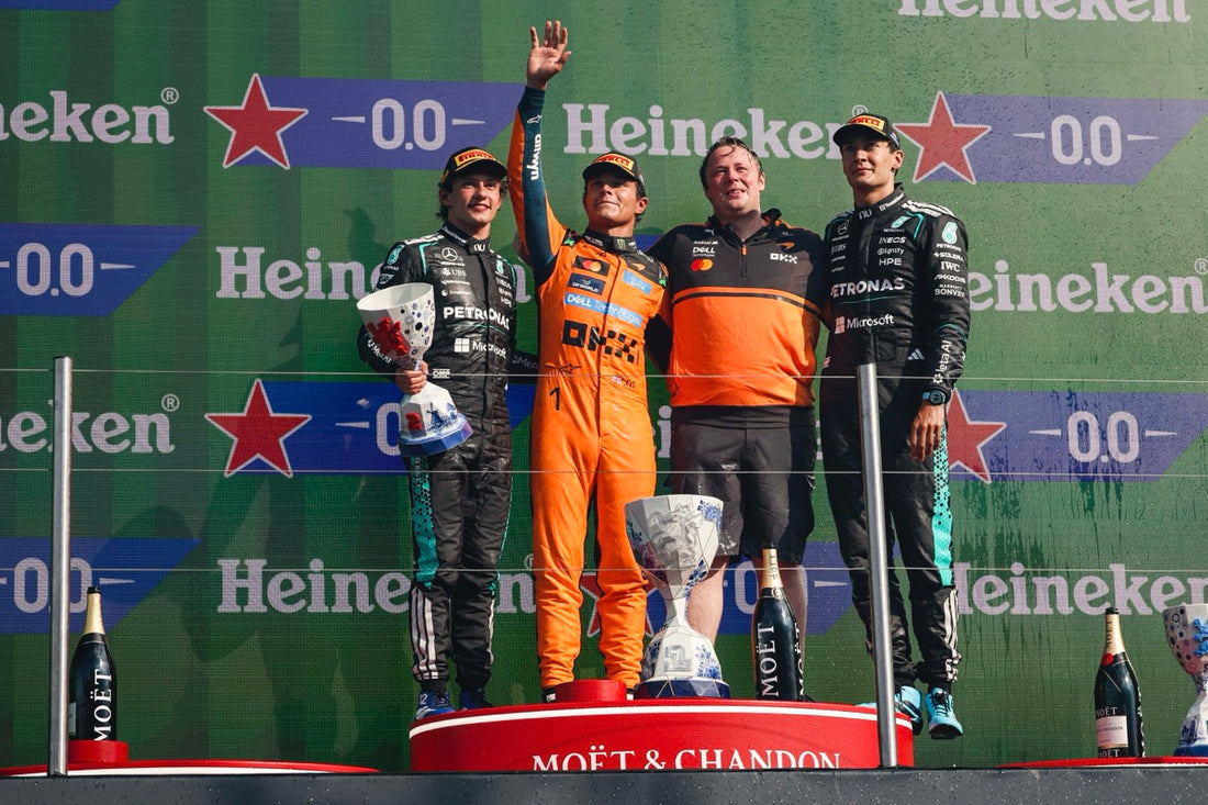 Antonelli's 59-Point Lead Grows as Russell Surges Back into Second at Dutch GP
