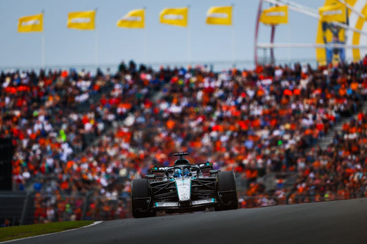 Russell Dominates Dutch GP Sprint Qualifying as Four Drivers Fight Within a Tenth