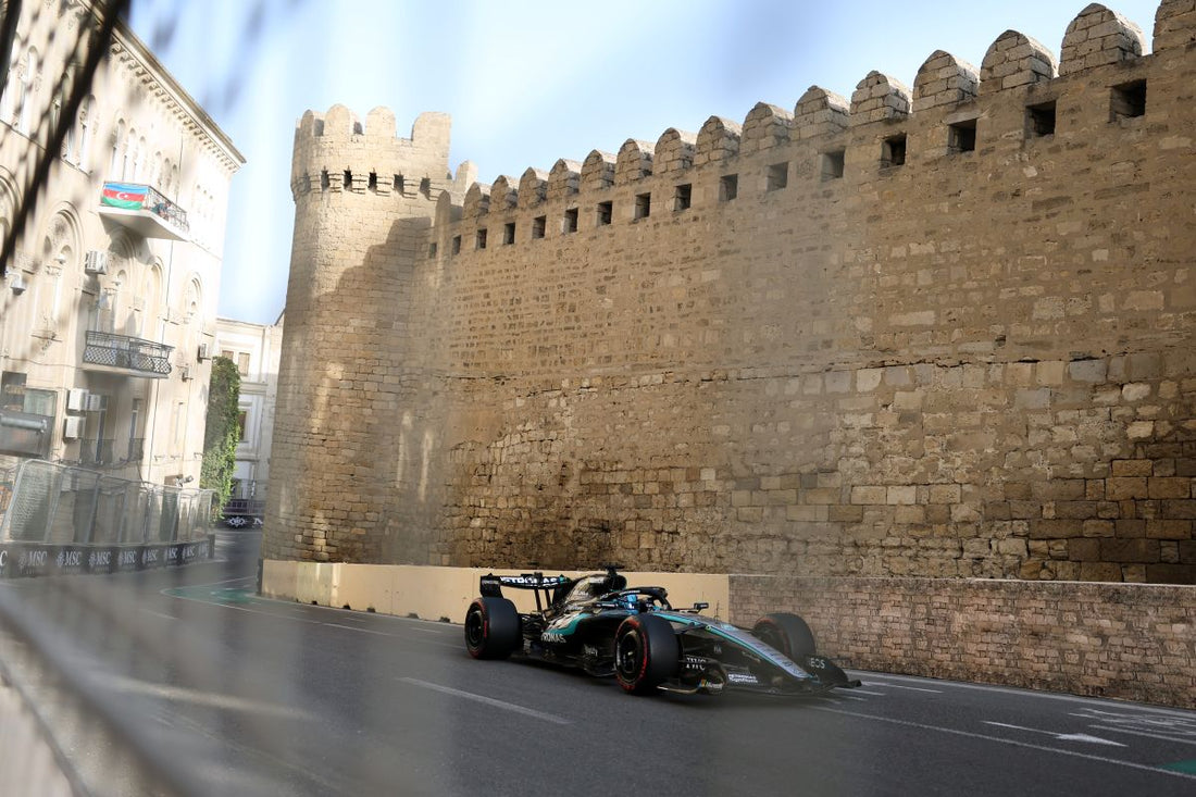 Mercedes Dominates Baku FP2 as Russell Edges Antonelli, French Trio Impress