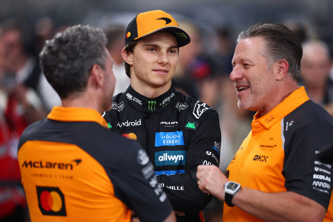 Zak Brown Teases Max Verstappen Move to McLaren, Putting Oscar Piastri's Future in Question