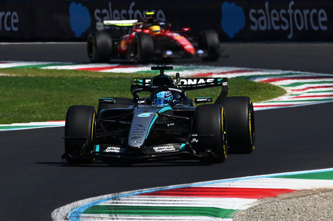 Russell Pips Leclerc at Monza as Red Bull Struggles Continue in FP2