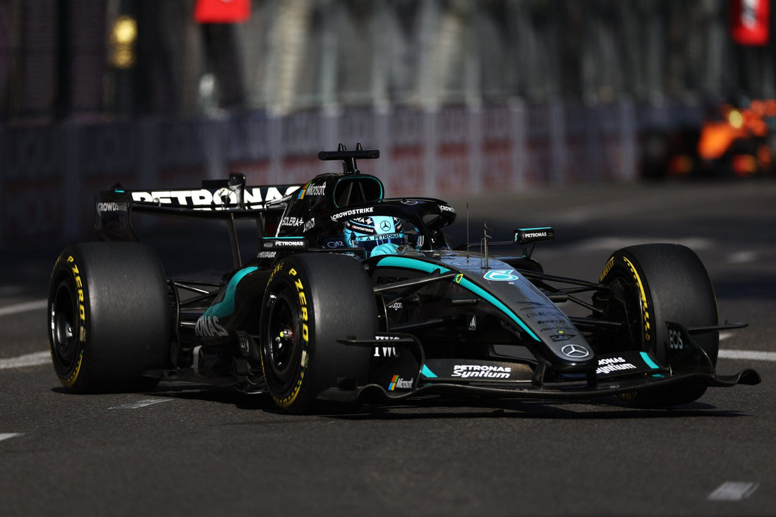 Russell Dominates Baku to Beat Verstappen as Colapinto Chaos Shakes Up Azerbaijan GP