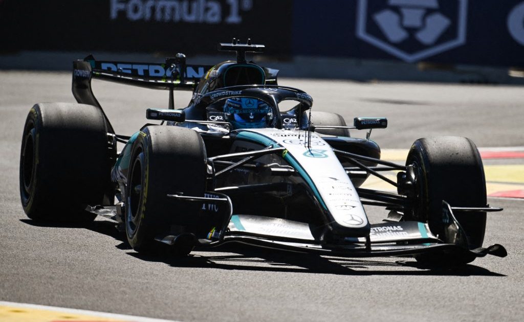 Mercedes Crushes First Practice at Madrid's Bonkers New Madring Circuit